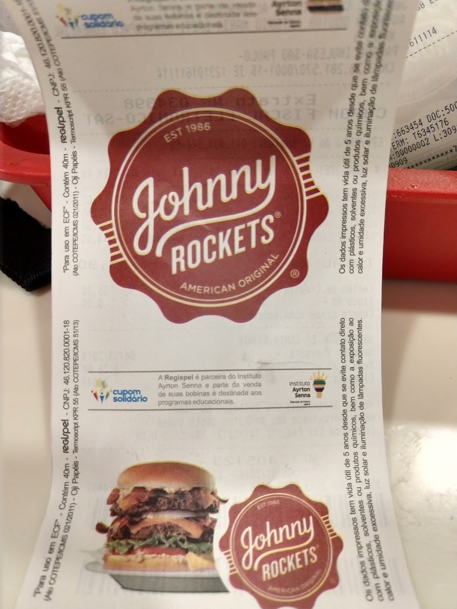 Menu Johnny Rockets - Shopping Metrô Tucuruvi-2
